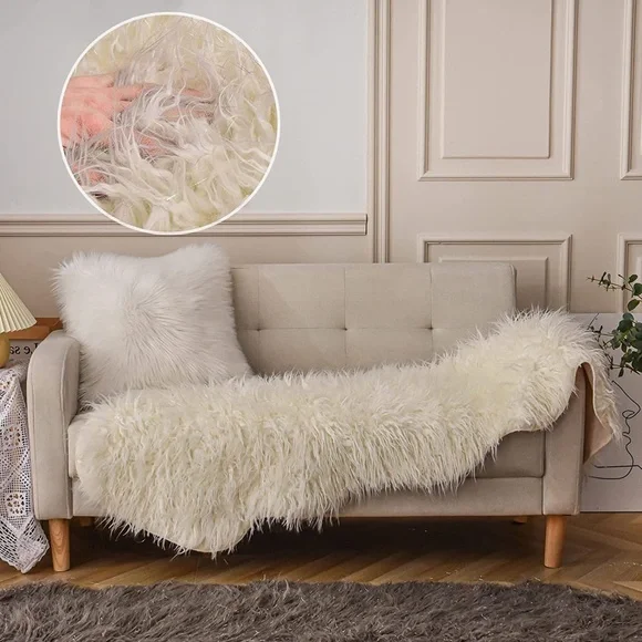 Shaggy Fluffy Decor Rug - Picture 4 of 14